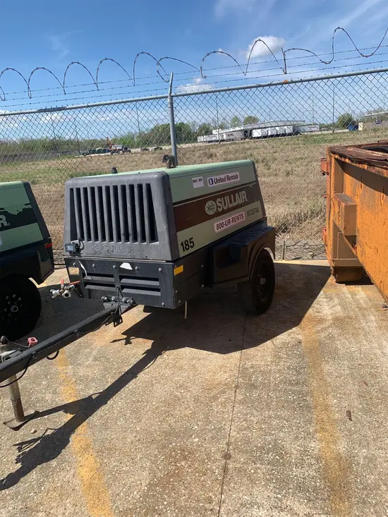 2018 Sullair 185DPQ-KU-T3 Air Compressor