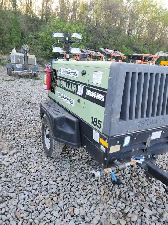2018 Sullair 185DPQ-KU-T3 Air Compressor