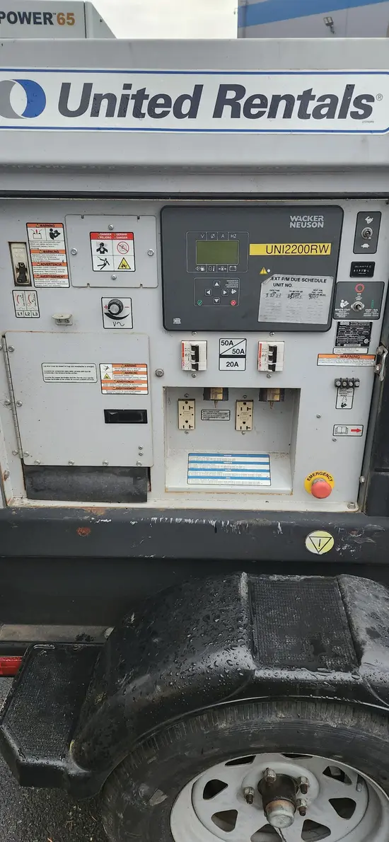 2017 Wacker Neuson G25 T4F Diesel Generator
