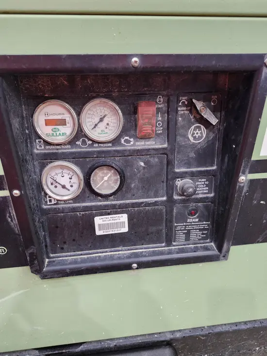 2018 Sullair 185DPQ-KU-T3 Air Compressor