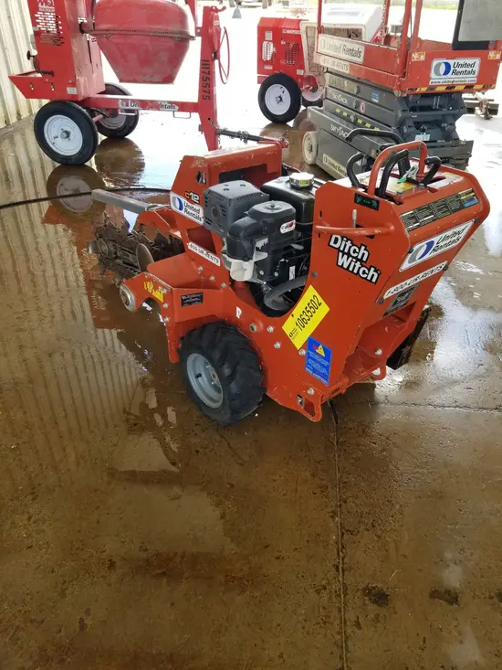 2017 Ditch Witch C12 Walk-Behind Trencher