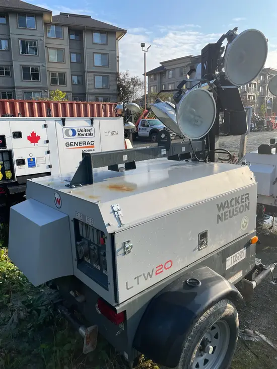 2022 Wacker Neuson LTW20Z1 Towable Light Tower