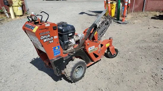 2019 Ditch Witch C14 Walk-Behind Trencher