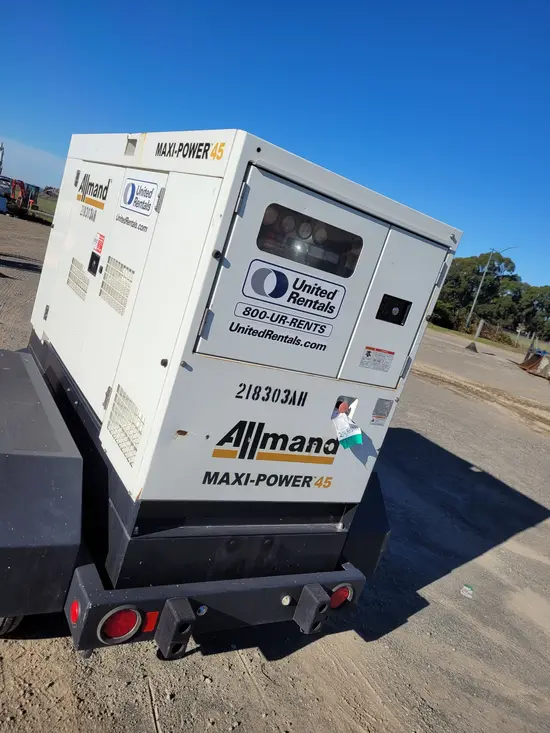 2018 Allmand MP45 Diesel Generator