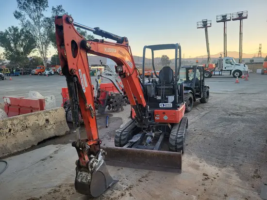2018 Kubota KX033-4R1A Mini Excavator