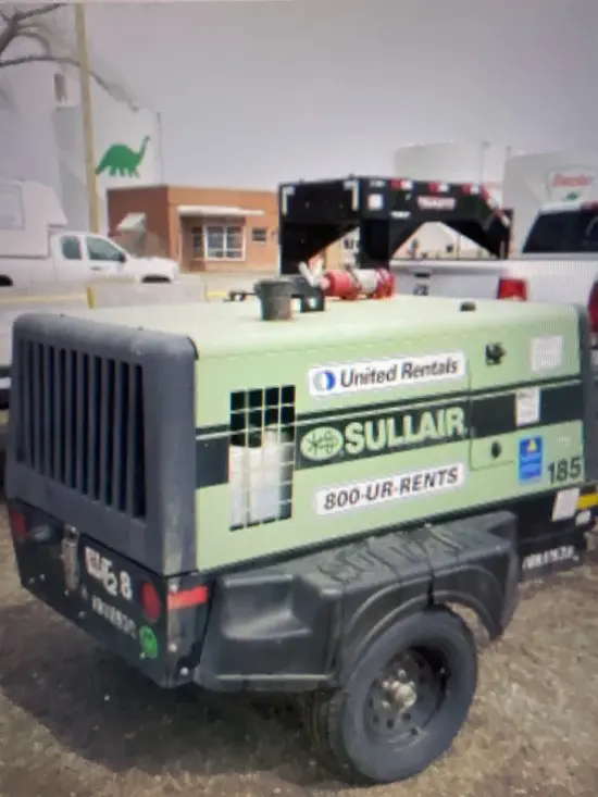 2018 Sullair 185DPQ-KU-T3 Air Compressor