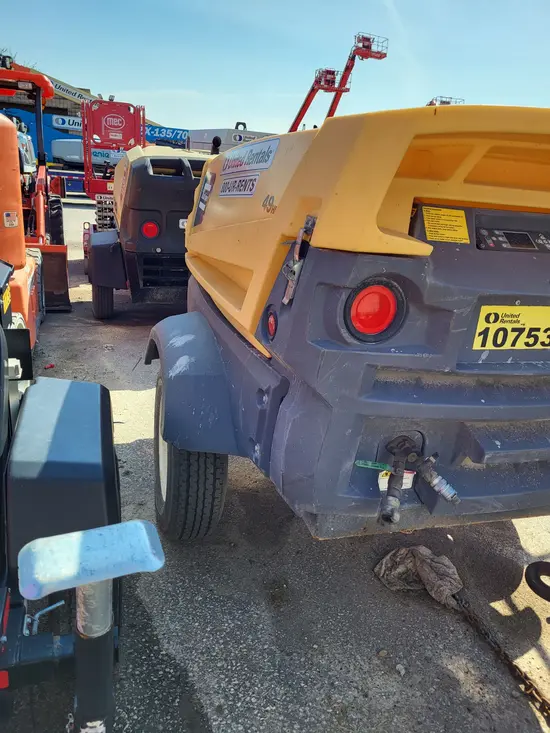 2018 Atlas Copco XAS185KD7 T4F Air Compressor