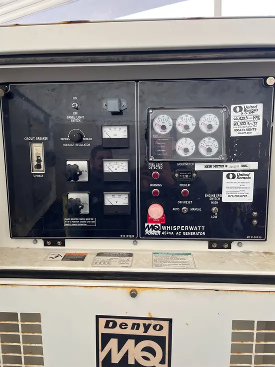 2015 Multiquip DCA45SSIU4F Diesel Generator