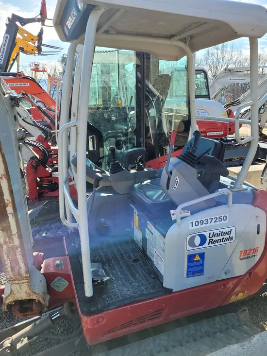 2019 Takeuchi TB216 Mini Excavator