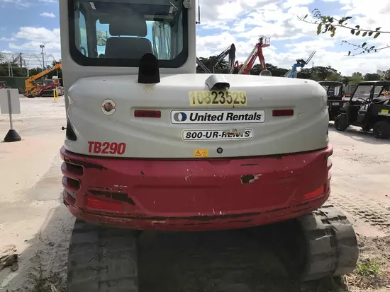 2018 Takeuchi TB290 Mini Excavator