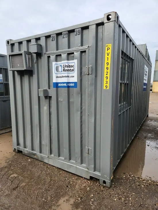 2018 MOBILE TRL 20' OS GLO Ground-Level Office Container