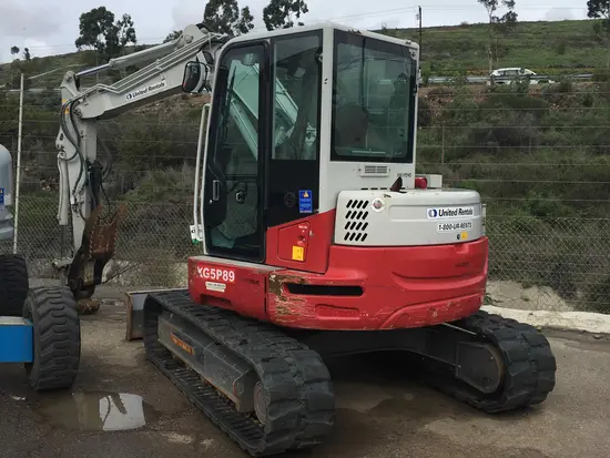 2017 Takeuchi TB280FR Excavator