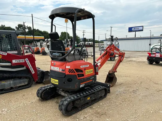 2019 Kubota U17VR1 Mini Excavator