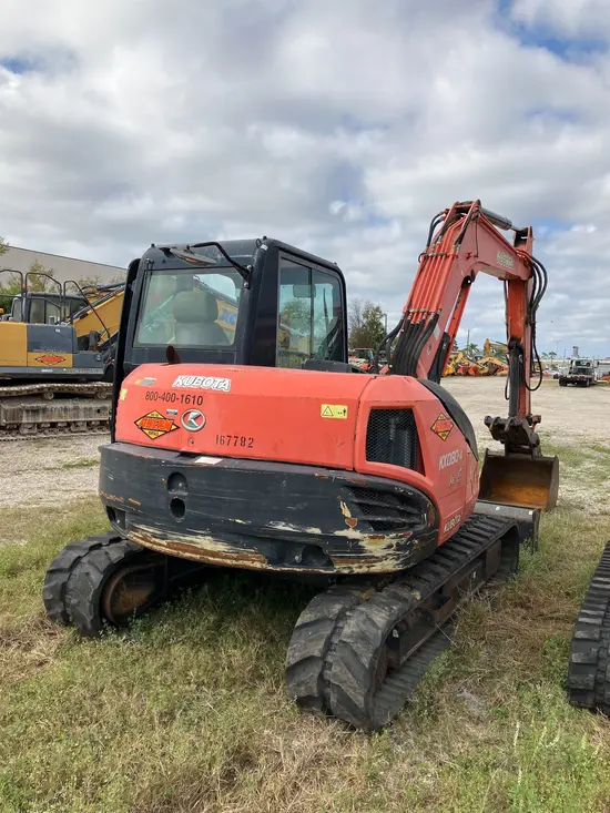 2016 Kubota KX080-4R3A Mini Excavator