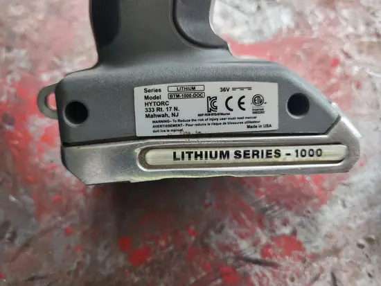2018 Hytorc BTM-1000 Wrench