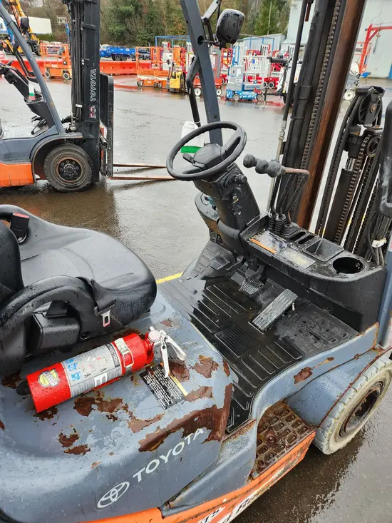 2019 Toyota 8FGU15 Warehouse Forklift