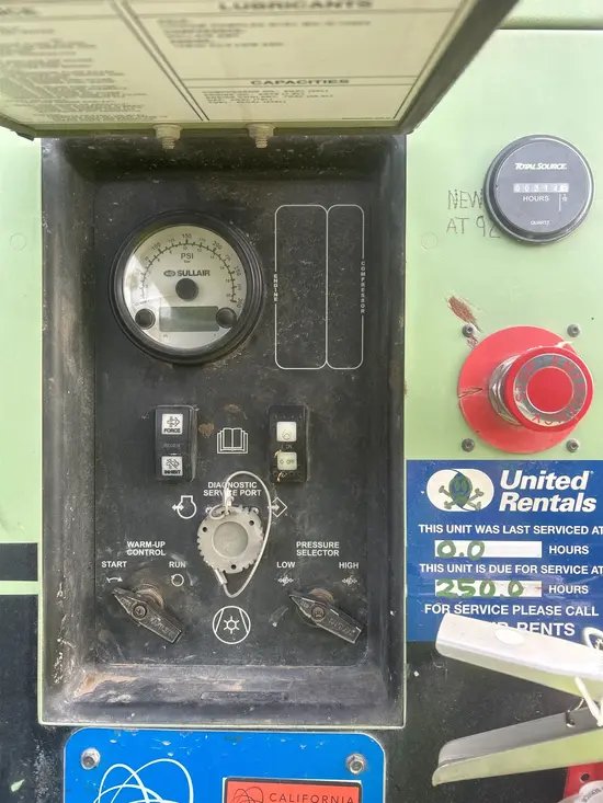 2018 Sullair 400HDPQ-CU Air Compressor