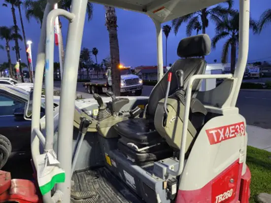 2017 Takeuchi TB260R Mini Excavator