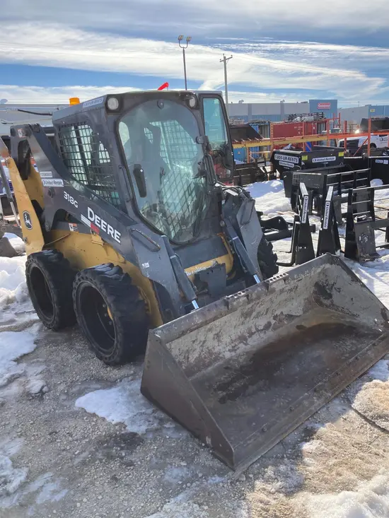 2017 John Deere 318G Track Loader