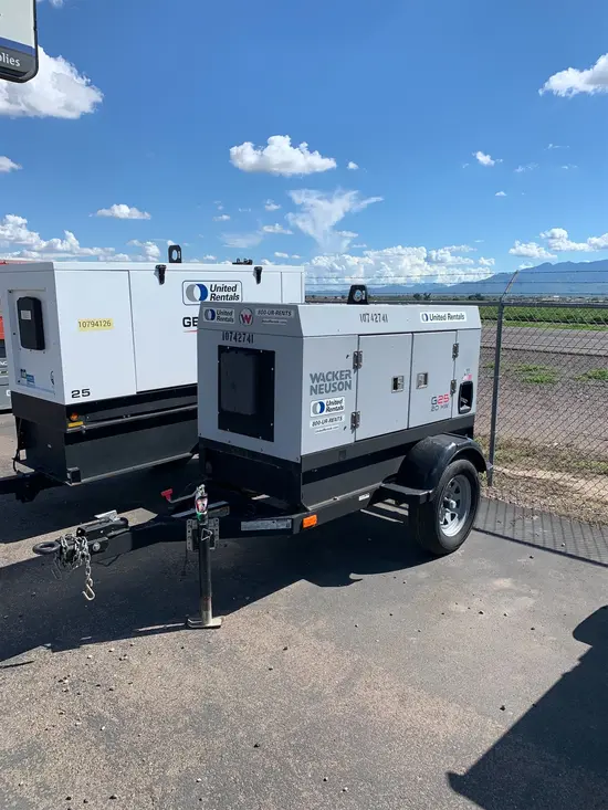 2018 Wacker Neuson G25 T4F Diesel Generator