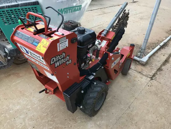 2018 Ditch Witch C14 Walk-Behind Trencher
