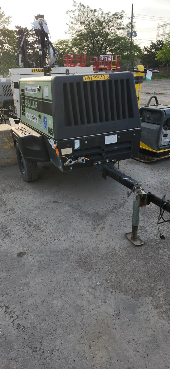 2018 Sullair 185DPQ-KU-T3 Air Compressor