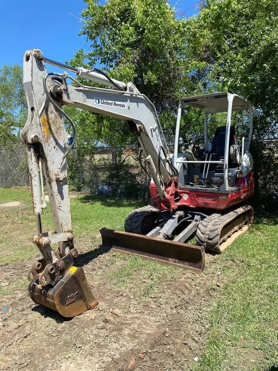2017 Takeuchi TB240 Mini Excavator