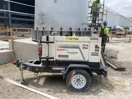 2019 Multiquip DLW400ESA4 Welder