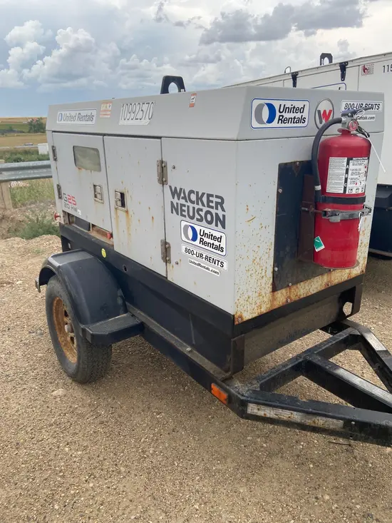 2019 Wacker Neuson G25 T4F Diesel Generator