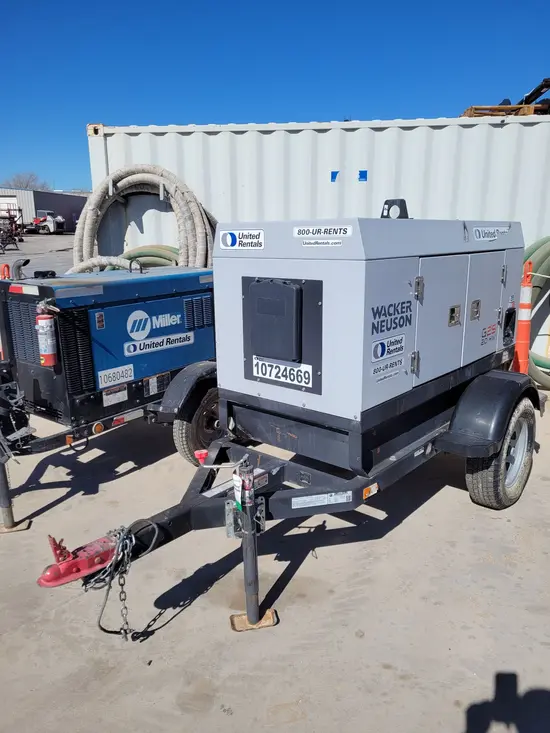 2018 Wacker Neuson G25 T4F Diesel Generator