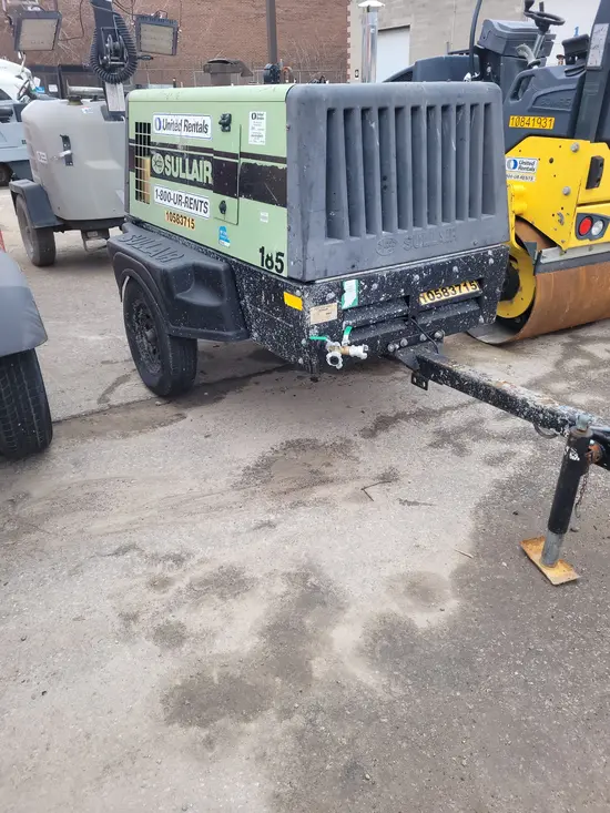 2017 Sullair 185DPQ-KU-T3 Air Compressor