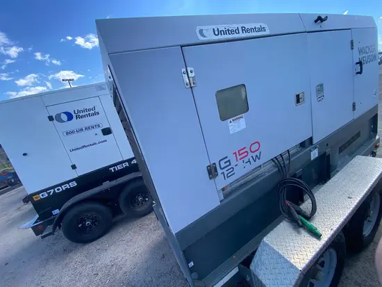 2013 Wacker Neuson G 150 Diesel Generator
