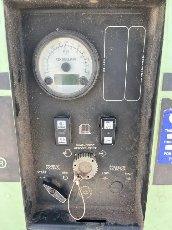 2017 Sullair 185DPQ-KU-T3 Air Compressor
