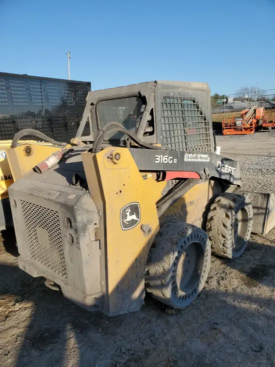 2017 John Deere 316GR Track Loader