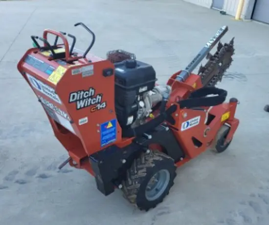 2018 Ditch Witch C14 Walk-Behind Trencher