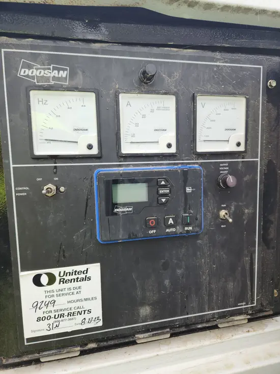 2018 Doosan G25WDO-T4F Diesel Generator