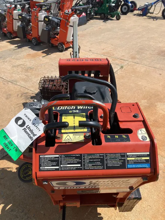 2017 Ditch Witch C14 Walk-Behind Trencher