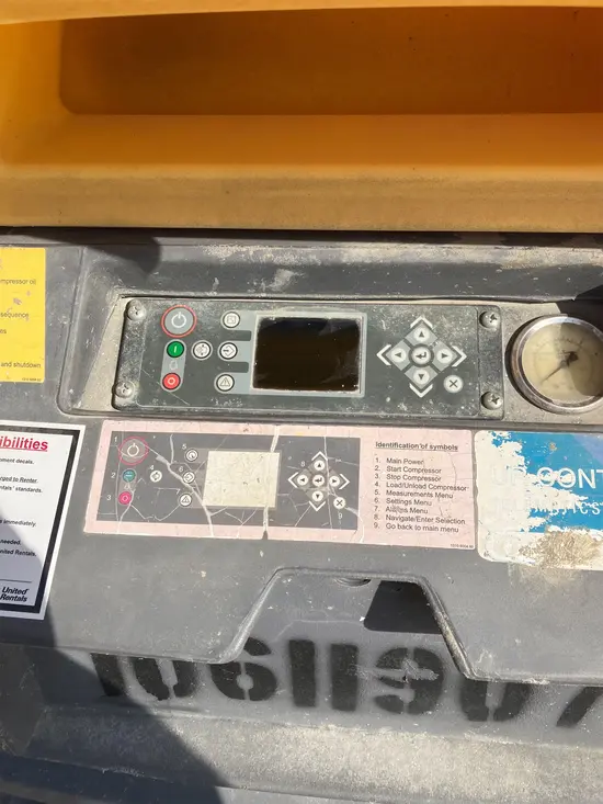 2017 Atlas Copco XAS185KD7 T4F Air Compressor