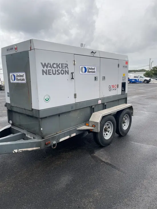 2014 Wacker Neuson G 150 Diesel Generator