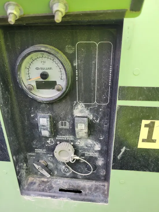 2017 Sullair 185DPQ-KU-T3 Air Compressor