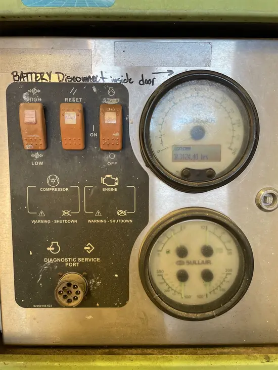 2017 Sullair 900HAF T2 Air Compressor