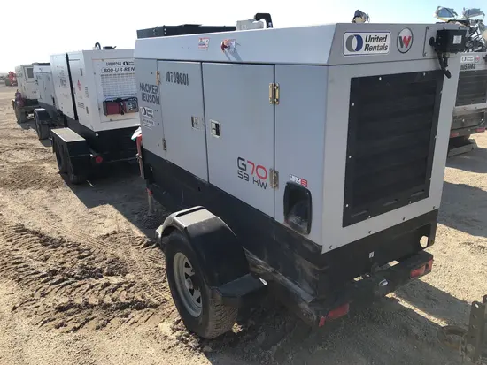 2018 Wacker Neuson G70 T3 Diesel Generator