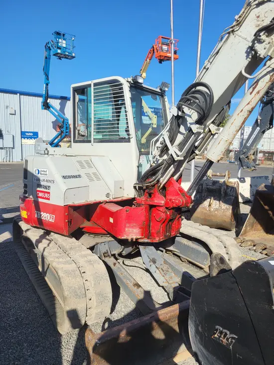 2017 Takeuchi TB280FR Excavator