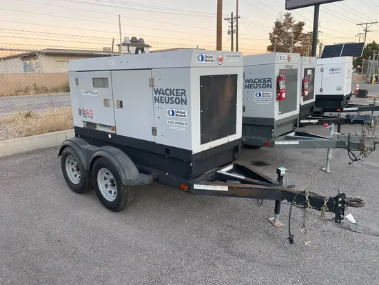2017 Wacker Neuson G50 T4F Diesel Generator