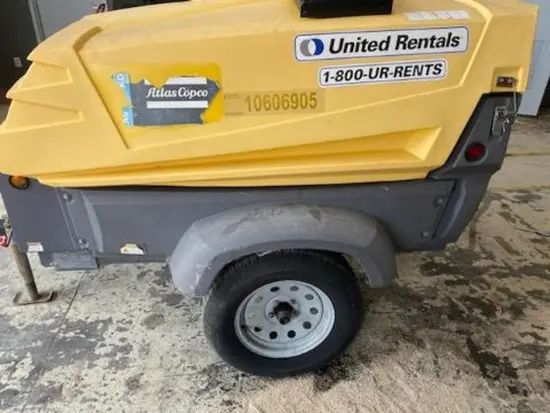 2017 Atlas Copco XAS185KD7 T4F Air Compressor