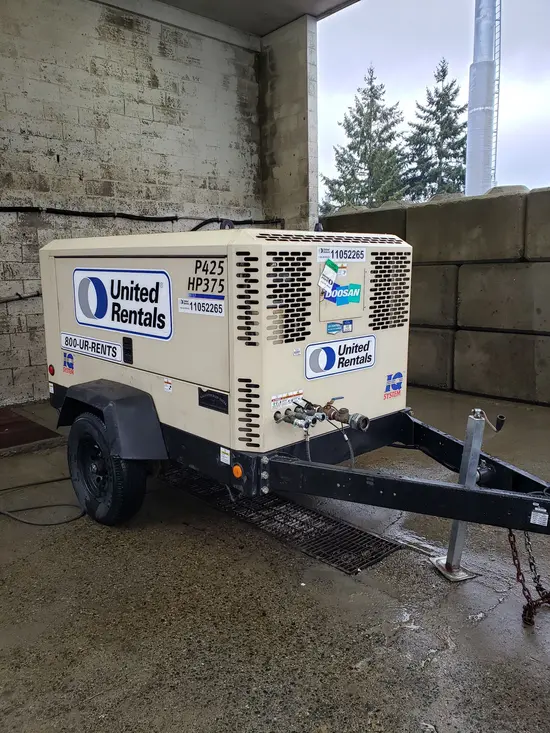 2020 Doosan P425/HP375EXT4I Air Compressor