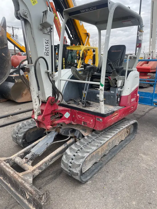 2018 Takeuchi TB240 Mini Excavator