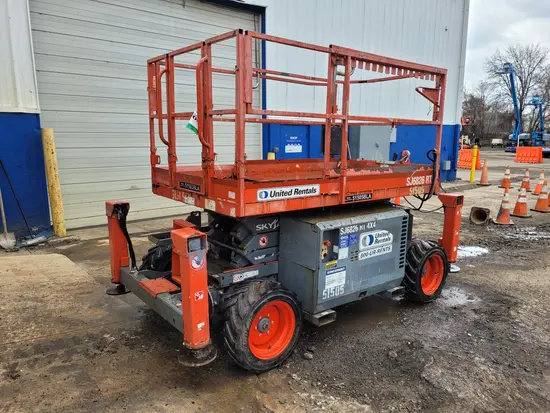 2017 Skyjack SJ6826RT Rough Terrain Scissor Lift