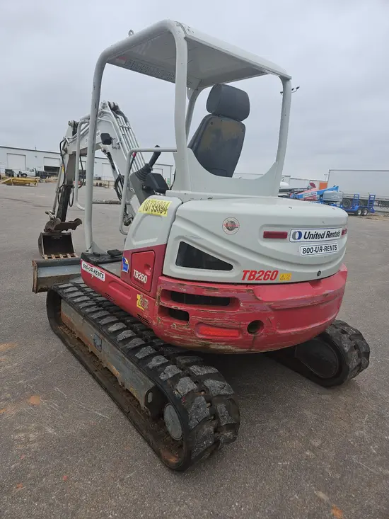 2018 Takeuchi TB260 Mini Excavator