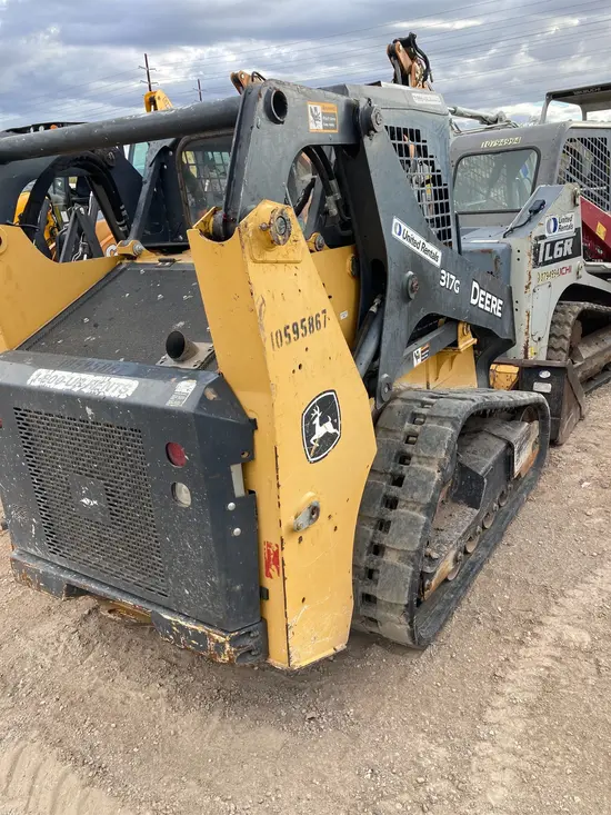 2017 John Deere 317G Track Loader